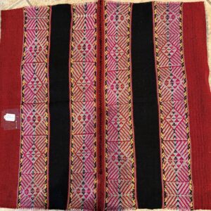 Handwoven llama wool ceremonial cloth