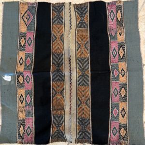 Handwoven llama wool ceremonial cloth