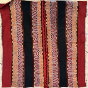 Handwoven llama wool ceremonial cloth