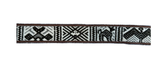 Peruvian Handwoven Llama Hat Band - Image 3