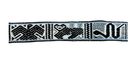 Peruvian Handwoven Llama Hat Band - Image 3